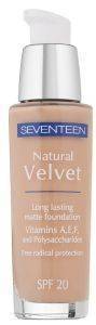 SEVENTEEN MAKE UP SEVENTEEN NATURAL VELVET LONGLASTING MATTE FOUNDATION NO 70 - LIGHT CAMEL SPF20 30ML