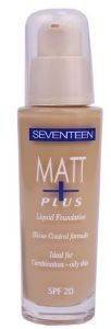 MAKE UP  SEVENTEEN MATT PLUS LIQUID FOUNDATION SPF20 30ML