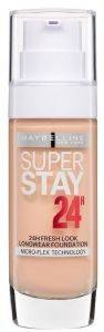 MAKE UP MAYBELINE SUPER STAY 24  FOUNDATION 10 IVORY LIGHT 30ML