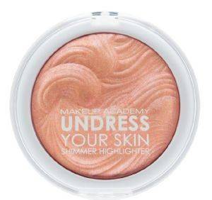 HIGHLIGHTER MUA  UNDRESS YOUR SKIN HIGHLIGHTING POWDER - OPALESCENT AMBER 9GR
