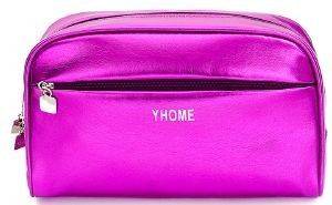  OEM METALLIC MAKE UP BAG PURPLE 