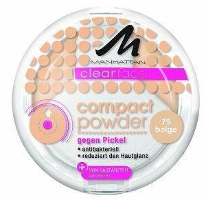 ΠΟΥΔΡΑ MANHATTAN CLEARFACE COMPACT POWDER NO 75 9G ΠΟΥΔΡΑ MANHATTAN CLEARFACE COMPACT POWDER NO 75 9G
