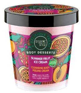 ����������� PEELING ������� ORGANIC SHOP SUMMER FRUIT ICE CREAM 450ML