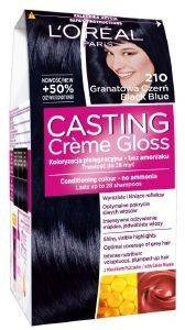   L\'OREAL   CASTING CREME GLOSS 210 BLACK BLUE