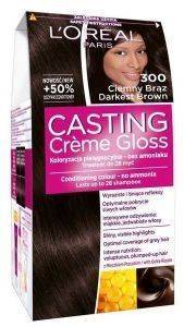   L\'OREAL   CASTING CREME GLOSS 300 DARKEST BROWN
