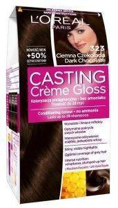 ΣΕΤ ΒΑΦΗΣ L\'OREAL ΧΩΡΙΣ ΑΜΜΩΝΙΑ CASTING CREME GLOSS 323 DARK CHOCOLATE ΣΕΤ ΒΑΦΗΣ L\'OREAL ΧΩΡΙΣ ΑΜΜΩΝΙΑ CASTING CREME GLOSS 323 DARK CHOCOLATE