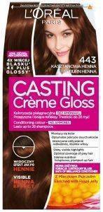 ΣΕΤ ΒΑΦΗΣ L\'OREAL ΧΩΡΙΣ ΑΜΜΩΝΙΑ CASTING CREME GLOSS 443 AUBURN HENNA ΣΕΤ ΒΑΦΗΣ L\'OREAL ΧΩΡΙΣ ΑΜΜΩΝΙΑ CASTING CREME GLOSS 443 AUBURN HENNA