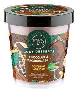  O ORGANIC SHOP  BODY DESSERTS CHOCOLATE & MACADAMIA NUT 450ML