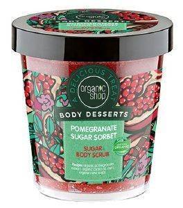 SCRUB  ORGANIC SHOP BODY DESSERTS POMEGRANATE SUGAR SORBET  450ML