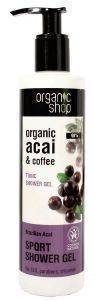 �������� ���������� NATURA SIBERICA ORGANIC ACAI & COFFEE SHOWER GEL 280ML
