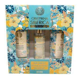    NATURA SIBERICA OBLEPIKHA HAIR CARE  SHAMPOO+CONDITIONER 400ML+  125 ML