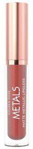 ΜΕΤΑΛΛΙΚΟ LIP GLOSS GOLDEN ROSE ΣΕ ΜΑΤ ΜΟΡΦΗ METALS MATTE METALLIC 56 ROSE WOOD ΚΟΚΚΙΝΟ ΜΕΤΑΛΛΙΚΟ LIP GLOSS GOLDEN ROSE ΣΕ ΜΑΤ ΜΟΡΦΗ METALS MATTE METALLIC 56 ROSE WOOD ΚΟΚΚΙΝΟ