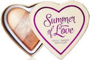 BRONZER MAKEUP REVOLUTION I HEART REVOLUTION BLUSHING HEARTS HOT SUMMER OF LOVE