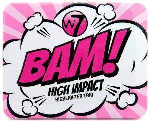   W7 BAM! HIGHLIGHTER TRIO