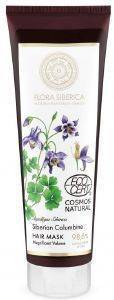 NATURA SIBERICA ΜΑΣΚΑ ΜΑΛΛΙΩΝ NATURA SIBERICA FLORA SIBERICA SIBERIAN COLUMBINE 200ML