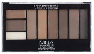 ΠΑΛΕΤΑ ΦΡΥΔΙΩΝ MUA BROW PROFESSIONAL COMPLET KIT MID/DARK ΠΑΛΕΤΑ ΦΡΥΔΙΩΝ MUA BROW PROFESSIONAL COMPLET KIT MID/DARK