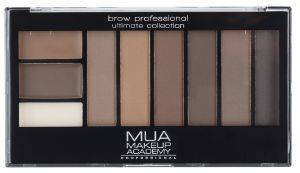   MUA BROW PROFESSIONAL COMPLET KIT MID/DARK