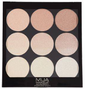 ������ HIGHLIGHTER MUA GRADIENT LIGHT PALETTE - GOLDEN GLOW