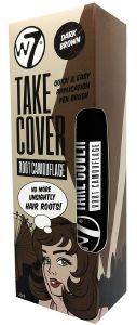 ΚΟΝΣΙΛΕΡ W7 TAKE COVER ROOT CAMOUFLAGE DARK BROWN 3.5GR ΚΟΝΣΙΛΕΡ W7 TAKE COVER ROOT CAMOUFLAGE DARK BROWN 3.5GR