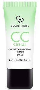PRIMER GOLDEN ROSE CC CREAM COLOR CORRECTING SPF30 ΠΡΑΣΙΝΟ 30ML PRIMER GOLDEN ROSE CC CREAM COLOR CORRECTING SPF30 ΠΡΑΣΙΝΟ 30ML