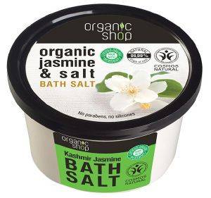 ����� ������� ORGANIC SHOP BATH SALT KASHMIR JASMINE 250ML