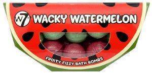 BATH BOMBS W7 FRUITY FIZZY WACKY WATERMELON 10 X 10G