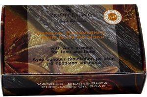 ΣΑΠΟΥΝΙ ΕΛΑΙΟΛΑΔΟΥ VANILLA BEAN & SHEA 100GR ΣΑΠΟΥΝΙ ΕΛΑΙΟΛΑΔΟΥ VANILLA BEAN & SHEA 100GR