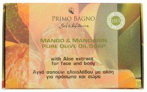 ΣΑΠΟΥΝΙ ΕΛΑΙΟΛΑΔΟΥ MANGO & MANDARIN 100GR ΣΑΠΟΥΝΙ ΕΛΑΙΟΛΑΔΟΥ MANGO & MANDARIN 100GR