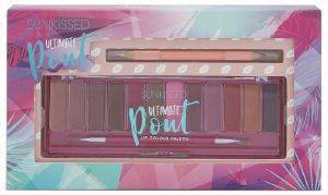 SUNKISSED ΠΑΛΕΤΑ ΧΕΙΛΙΩΝ SUNKISSED ULTIMATE POUT LIP PALETTE 8,4GR