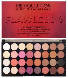   MAKEUP REVOLUTION ULTRA 32 EYESHADOW PALETTE - FLAWLESS 4  20GR