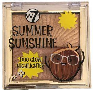 HIGHLIGHTER W7 SUMMER SUNSHINE DUO GLOW HIGHLIGHTER 2 X 3,5GR