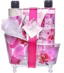 PRIMO BAGNO ΣΕΤ ΔΩΡΟΥ PRIMO BAGNO WILD ORCHID ΜΠΑΝΙΕΡΑ 5ΤΜΧ