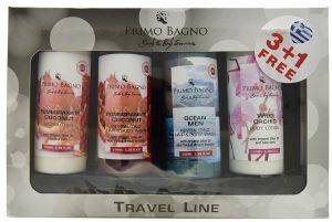   PRIMO BAGNO PAPER TRAVEL GIFT SET 4PCS