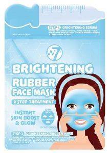   W7 BRIGHTENING 2 STEP TREATMENT RUBBER FACE MASK