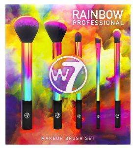 ΣΕΤ ΠΙΝΕΛΩΝ W7 RAINBOW PROFESSIONAL 5TMX ΣΕΤ ΠΙΝΕΛΩΝ W7 RAINBOW PROFESSIONAL 5TMX