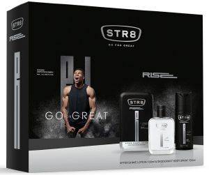 ΣΕΤ ΔΩΡΟΥ STR8 RISE AFTER SHAVE 100ML + DEO BODY SPRAY 150ML ΣΕΤ ΔΩΡΟΥ STR8 RISE AFTER SHAVE 100ML + DEO BODY SPRAY 150ML