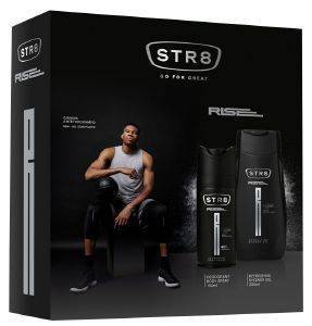   STR8 RISE SHOWER GEL 250ML + DEO BODY SPRAY 150ML