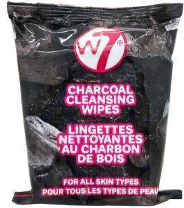   W7 CHARCOAL CLEANSING WIPES 25 