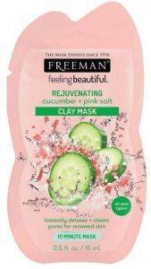 FREEMAN ΜΑΣΚΑ ΑΝΑΖΩΟΓΟΝΗΣΗΣ FREEMAN CUCUMBER + PINK SALT 15ML