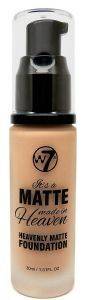 MAKE UP W7  IT\'S A MATTE MADE IN HEAVEN NATURAL BEIGE 30ML