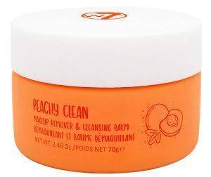  W7 PEACHY CLEAN MAKEUP REMOVER AND CLEANSING BALM 70GR