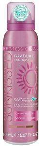 SELF TAN SUNKISSED PROFESSIONAL GRADUAL TAN MIST 95% NATURAL INGREDIENTS LIGHT/MEDIUM 150ML