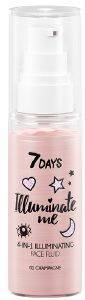 ILLUMINATING FACE FLUID 7 DAYS ROSE GIRL 4-IN-1 CHAMPAGNE 01 50ML