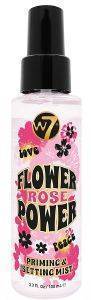 PRIMING AND SETTING SPRAY W7 FLOWER POWER ROSE 100ML