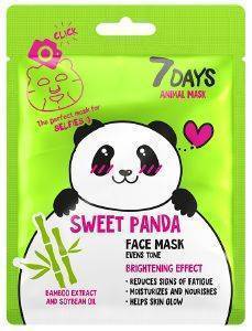 ����� �������� 7 DAYS ANIMAL SWEET PANDA SHEET MASK 28G