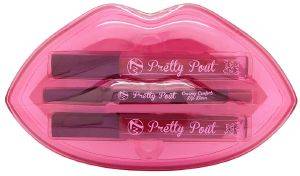   W7 PRETTY POUT LIP KIT SET - VERY CURRENT