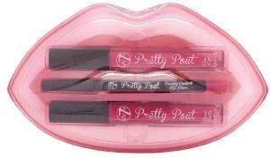   W7 PRETTY POUT LIP KIT SET - PRETTY THING