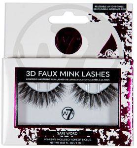 W7 ΒΛΕΦΑΡΙΔΕΣ W7 3D FAUX MINK LASHES SAFE WORD