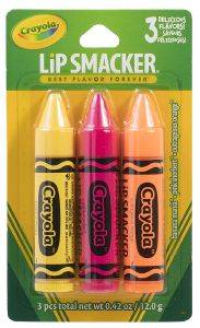 ��� ����� LIP BALM TRIO CRAYOLA LIMITED EDITION