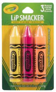   LIP BALM TRIO CRAYOLA LIMITED EDITION